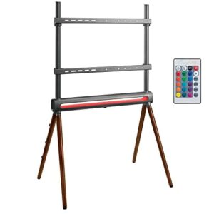 EasyLife - Design STAFFELEI 4-nożny statyw pod telewizor z oświetlenie
