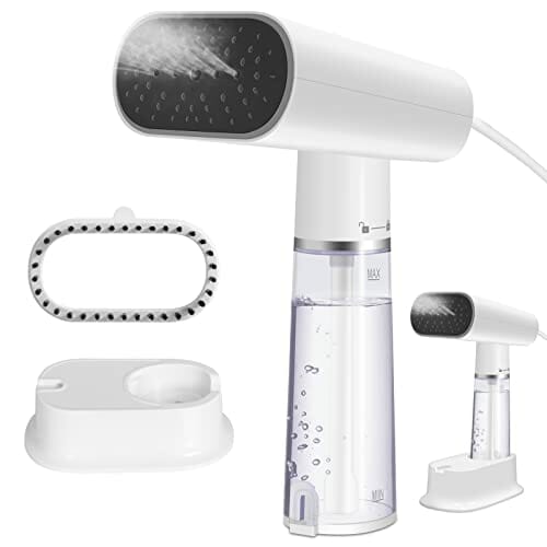 WANNYTON prostownica parowa żelazko podróżne żelazko parowe parowiec odzież żelazko ręczne ze szczotką parową 150 ml 1000 W na wakacje domowe podróż służbowa