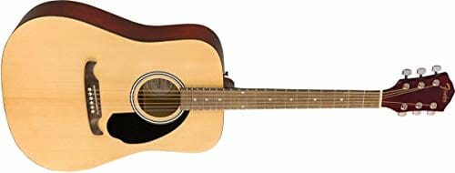 Fender FA-125 Dreadnought z torbą, podstrunnica orzechowa, naturalna - obrazek 6