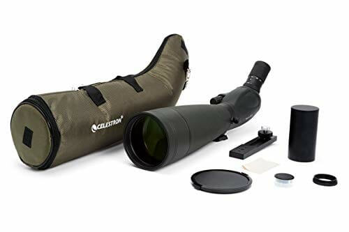 Celestron 52334 TrailSeeker 100mm Angled Spotting Scope Telescope, Bla - obrazek 8