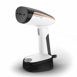 Rowenta DR3030D1 Acces Steam Pocket DR3030 ręczna szczotka parowa, kompaktowa konstrukcja, składana głowica, czas nagrzewania 15 sekund, 1300 W, stal, nie stosować