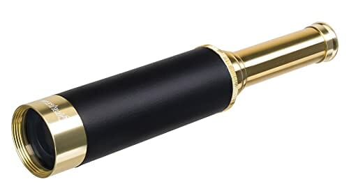 Luneta Levenhuk Spyglass SG2 w zabytkowym stylu z drewnianym futerałem przekazująca ostry, jasny obraz odległych obiektów - obrazek 5