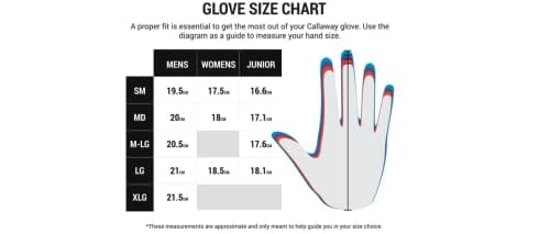 Callaway 2019 Dawn Patrol rękawice golfowe - obrazek 4