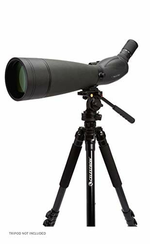Celestron 52334 TrailSeeker 100mm Angled Spotting Scope Telescope, Bla - obrazek 6