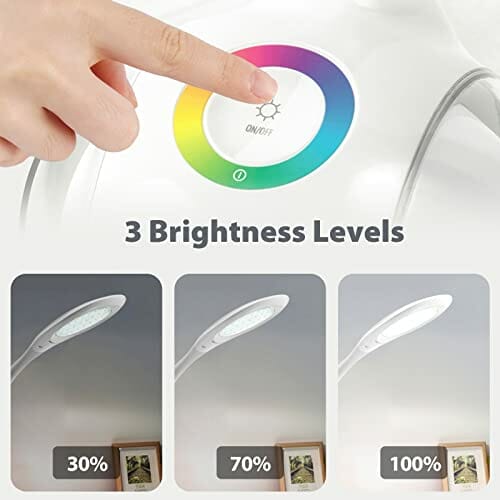 WILIT Lampka biurkowa LED dla dzieci, zmiana kolorów, lampka nocna dla - obrazek 8