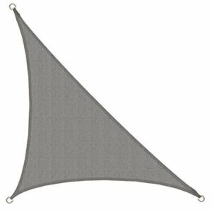 AMANKA UV Sonnensegel Dreieck Rechtwinklig - 3x3x4.2 Wasserdurchlässig - Sonnenschutz Balkon Dreieckig Terrassendach Sichtschutz Garten Sonnendach Pool Pergola Trampolin Wohnwagen Terrasse Camping