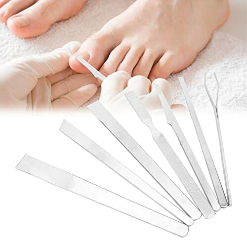 Zestaw noży do pedicure, profesjonalny nóż do pedicure, zestaw do usuwania zrogowaciałego naskórka, pilnik do stóp ze stali nierdzewnej, pilnik do stóp z pudełkiem do przechowywania