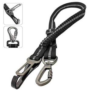 Uprząż bezpieczeństwa dla psa, pas bezpieczeństwa 3 w 1, odblaskowy pa