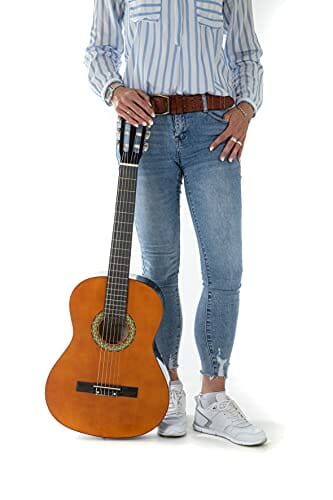 gitara koncertowa, gitara klasyczna, 4/4 honey - naturalna, Zestaw sta - obrazek 10