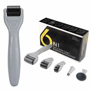 Dermaroller, 6 W 1 Micro Derma Roller, Masażer Do Pielęgnacji Skóry Trądzikowej, 0,5 Mm / 1 Mm / 1,5 Mm Opcjonalnie