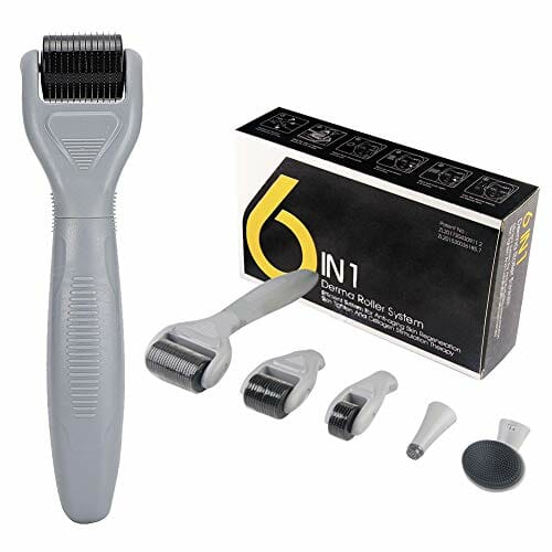 Dermaroller, 6 W 1 Micro Derma Roller, Masażer Do Pielęgnacji Skóry Trądzikowej, 0,5 Mm / 1 Mm / 1,5 Mm Opcjonalnie