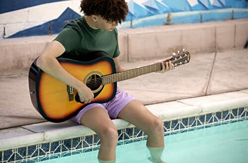 Fender FA-125 Dreadnought z torbą, podstrunnica orzechowa, naturalna - obrazek 2