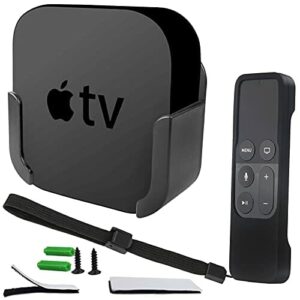 Pinowu uchwyt na ścianę kompatybilny z Apple Smart TV 4 / 4K z etui Si