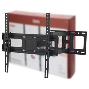 Hama Uchwyt ścienny do telewizora LCD/LED 32"-65" (VESA 400x400, pochył +/- 15°, organizer kabli, 3 przeguby, stal, maks. udźwig 35kg) czarny