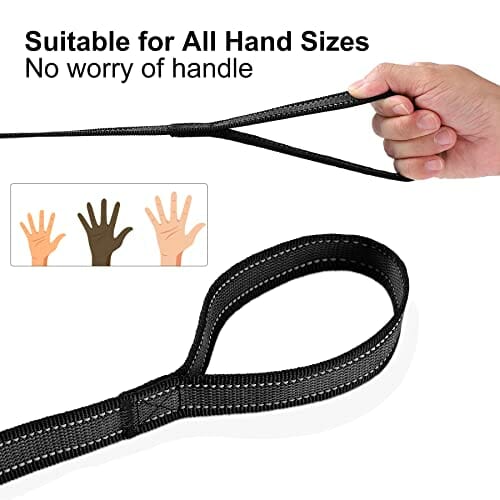 Toozey Smycz dla małych i średnich psów z antypoślizgowymi gumami i pa - obrazek 7