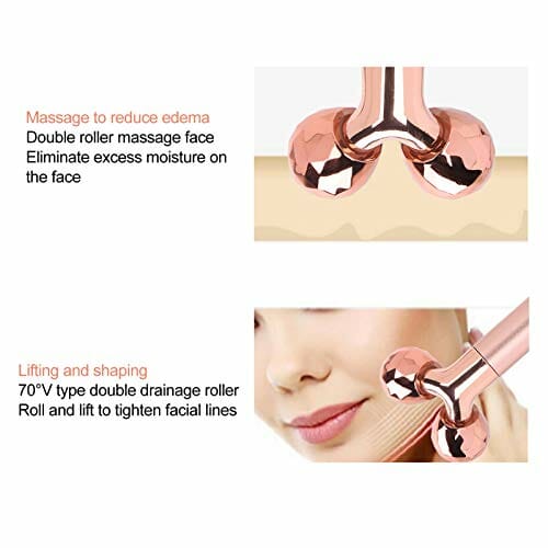 Masażer twarzy, elektryczny masażer do twarzy 3D Roller, usuwanie obrzęków odchudzanie narzędzie do podnoszenia twarzy, przeciwzmarszczkowe ujędrnianie twarzy - obrazek 8