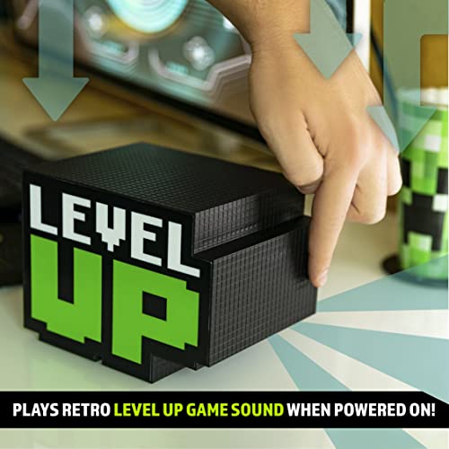 Paladone Level Up Light z dźwiękiem retro gamingowy styl zasilany bateriami - obrazek 7