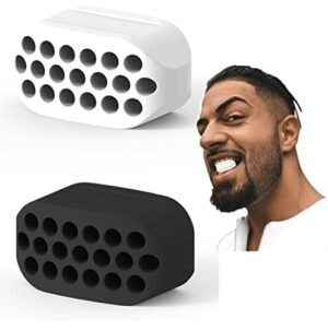 MuscleForge Zestaw 2 gum do ćwiczeń mięśni żuchwy i szczęki