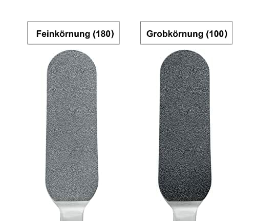 Pilnik do stóp, tarka do zrogowaciałego naskórka, dwustronny przyrząd do usuwania zrogowaciałego naskórka, pilnik do szorowania, tarka do stóp, tarka do zrogowaciałego naskórka, pielęgnacja stóp - obrazek 6