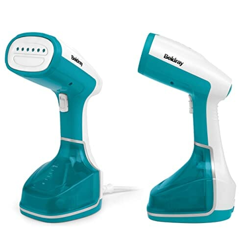 Beldray BEL0815V2-VDE Reczna parownica Multi Steam Pro z europejska wtyczka, odpowiednia do wszystkich tekstyliów, szybkie nagrzewanie, idealna do dezynfekcji odziezy i tapicerki, 1200 W - obrazek 6