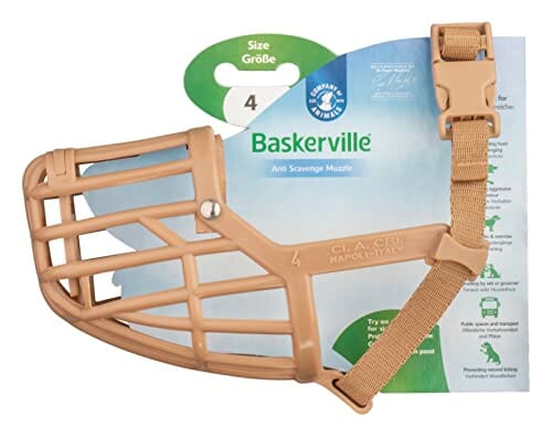 Company of Animals Baskerville Anty-Luz Pies Kaganiec, Rozmiar 4, Wyczyść - obrazek 8