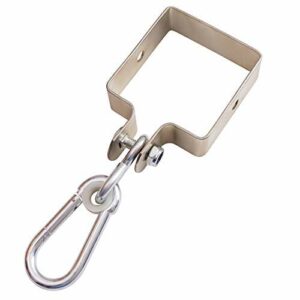 4 x popielniczki z haczykiem na karabinę do balków kwadratowych 9 x 9