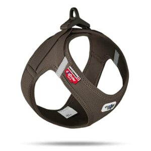 Vest Harness curli Clasp Air-Mesh Brown S
