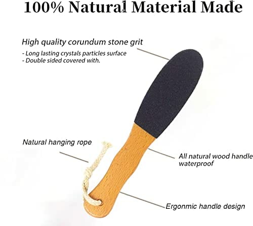 2 sztuki pilników do stóp, pilnik do stóp, do usuwania zrogowaciałego naskórka, przenośny pilnik do pielęgnacji stóp, do usuwania martwego zrogowaciałego naskórka i zrogowaciałego naskórka - obrazek 8