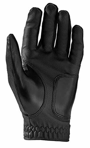 Wilson Staff męskie rękawice golfowe, Grip Plus, materiał kombi, rozmiar: M/L, leworęczne, MLH, czarne, WGJA00103ML - obrazek 4
