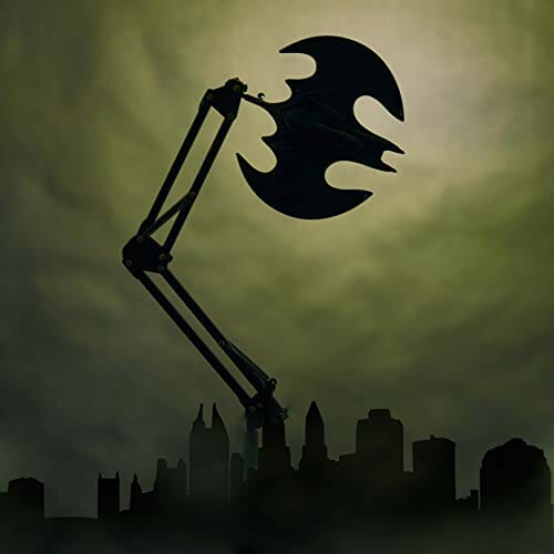 Paladone Batwing Lampa Biurkowa, Czarny, 35.56 x 25.4 x 15.24 cm - obrazek 3