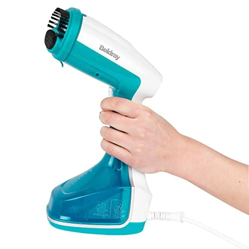 Beldray BEL0815V2-VDE Reczna parownica Multi Steam Pro z europejska wtyczka, odpowiednia do wszystkich tekstyliów, szybkie nagrzewanie, idealna do dezynfekcji odziezy i tapicerki, 1200 W - obrazek 9