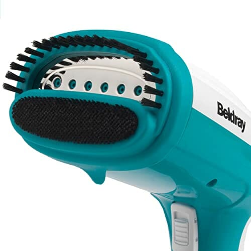 Beldray BEL0815V2-VDE Reczna parownica Multi Steam Pro z europejska wtyczka, odpowiednia do wszystkich tekstyliów, szybkie nagrzewanie, idealna do dezynfekcji odziezy i tapicerki, 1200 W - obrazek 7