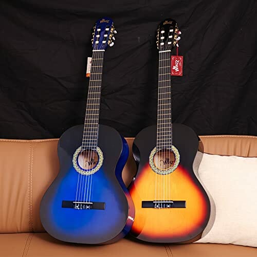 Winzz Z 80 cm gitara klasyczna 4/4 rozmiar dla dorosłych dzieci zestaw - obrazek 3