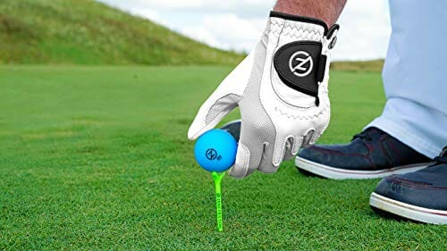 Zero Friction Męskie rękawiczki golfowe Cabretta Elite 2-pak, w zestawie bezpłatne opakowanie T-shirtów, uniwersalne dopasowanie - obrazek 2