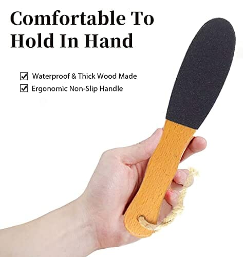 2 sztuki pilników do stóp, pilnik do stóp, do usuwania zrogowaciałego naskórka, przenośny pilnik do pielęgnacji stóp, do usuwania martwego zrogowaciałego naskórka i zrogowaciałego naskórka - obrazek 6