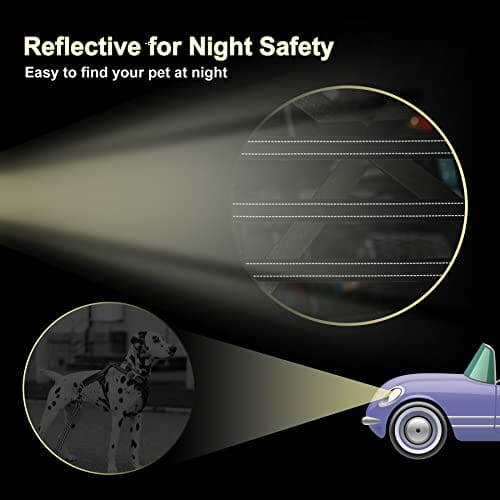 Toozey Smycz dla małych i średnich psów z antypoślizgowymi gumami i pa - obrazek 5