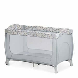 Hauck 600740 Łóżeczko, Szary, 120 cm x 60 cm