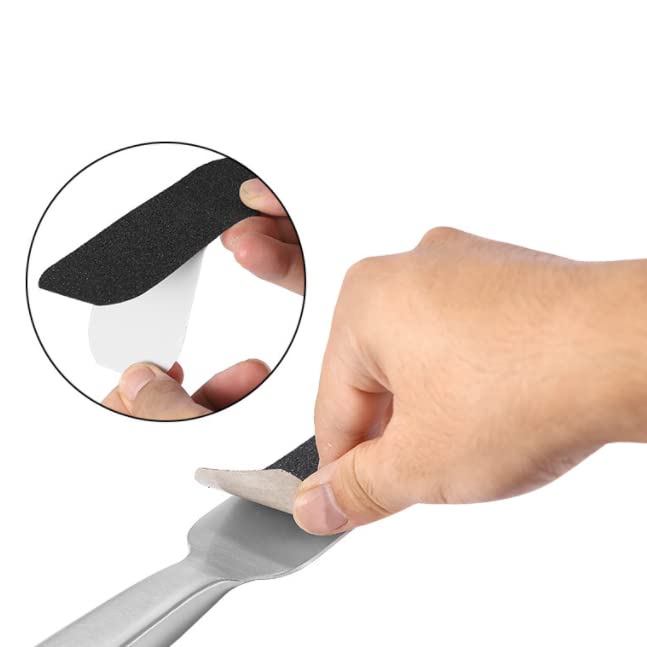 Pilnik do stóp, tarka do zrogowaciałego naskórka, dwustronny przyrząd do usuwania zrogowaciałego naskórka, pilnik do szorowania, tarka do stóp, tarka do zrogowaciałego naskórka, pielęgnacja stóp - obrazek 5