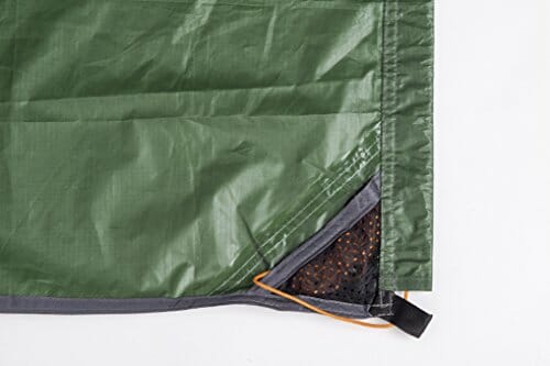 AMAZONAS Hammock Floor Ultra Light ochrona wyposażenia outdoorowego 150 x 100 cm 170 g w kolorze zielonym - obrazek 3