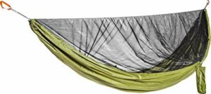Cocoon Ultralight Mosquito Net Hammock, Single, Olive Green/Black