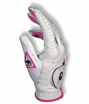 EQ damska rękawica golfowa i marker piłki