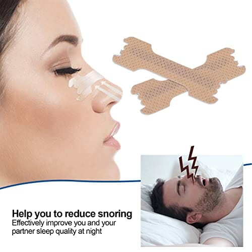Plastry na Nos Plastry na Nos w Opakowaniu 50 Sztuk, Zdejmowane Plastry Przeciw Chrapaniu do Uprawiania Sportu i Snu, Przestań Chrapać dla łatwiejszego Oddychania Podczas Snu - obrazek 8