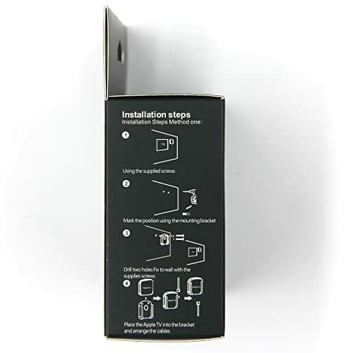 Pinowu uchwyt na ścianę kompatybilny z Apple Smart TV 4 / 4K z etui Si - obrazek 11