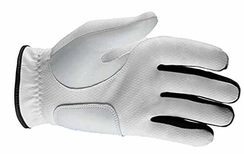 Wilson Staff męskie rękawice golfowe, Grip Plus, połączenie materiałów, rozmiar: M, leworęczne, MLH, białe, WGJA00680M - obrazek 2