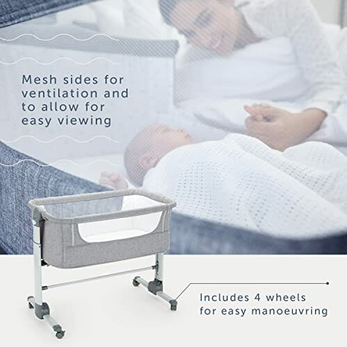 Baby Elegance 2900 Be By ME żłóbek nocny, szary, 10 kg - obrazek 7