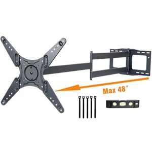 Uchwyt ścienny do telewizora o długim zasięgu z ramionami przegubowymi