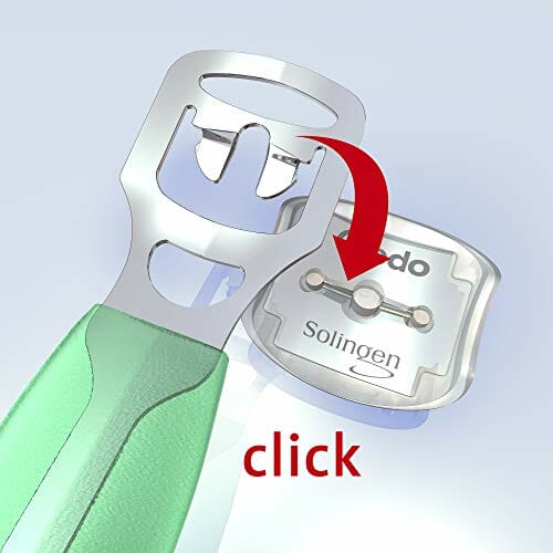 CREDO Sejf do zrogowaciałej skóry POP ART, chromowany, różowy - obrazek 3