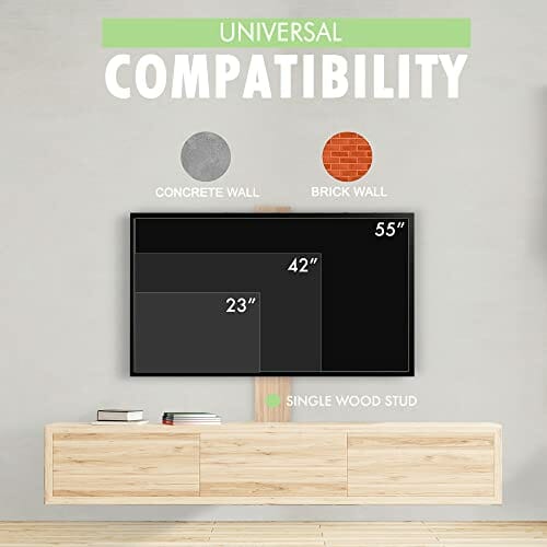 Uchwyt do telewizora / 3D / LCD o przekątnej 23–55 cali - maks. waga 50 kg - maks. VESA 400 x 400 mm - obrazek 6