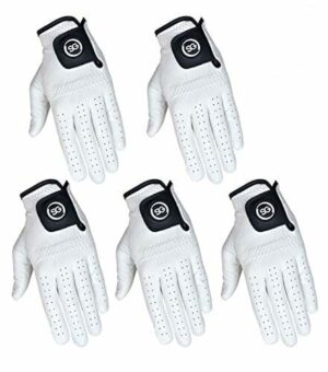 SG rękawice golfowe miękka skóra kabretta różne rozmiary męskie obie ręce