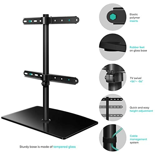 ONKRON Uniwersalny Stół TV lub Podłoga Stojak Do Większości TV 32-75 c - obrazek 8